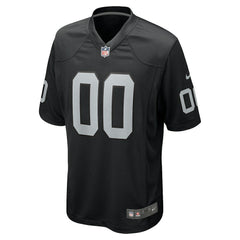 Las Vegas Raiders Youth Custom Game Jersey - Black Jerseys