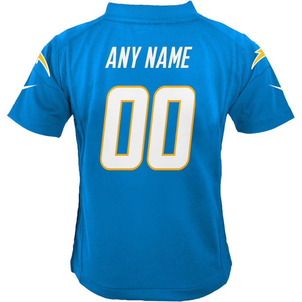 Los Angeles Chargers Youth Custom Game Jersey - Powder Blue Jerseys