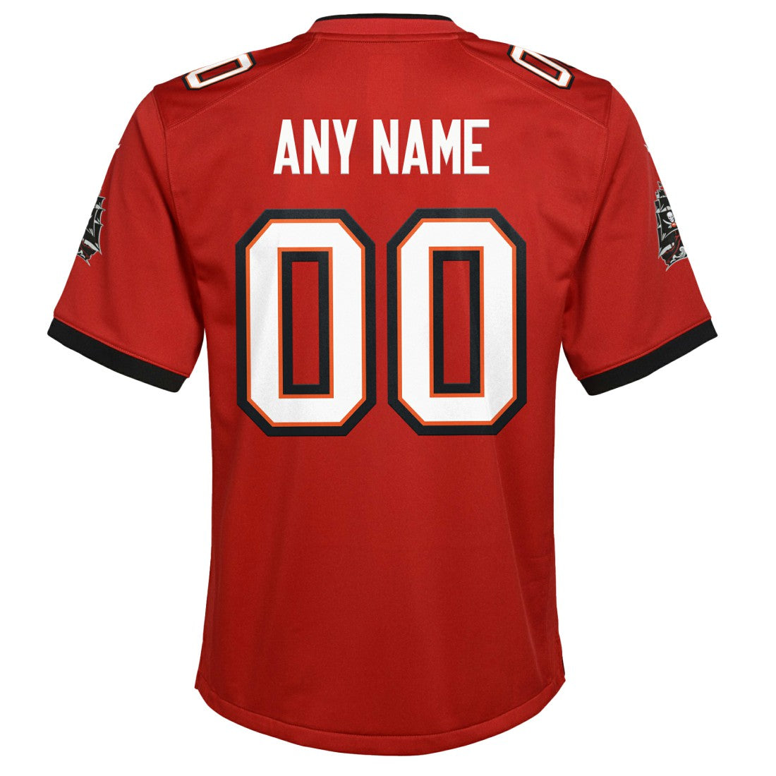 Tampa Bay Buccaneers Youth Custom Game Jersey - Red Jerseys