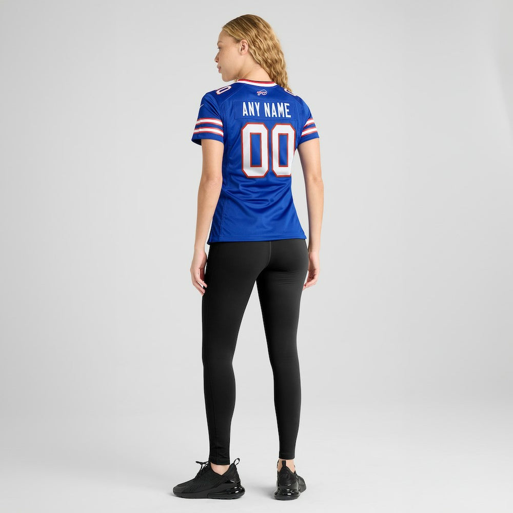 Buffalo Bills Women's Custom Game Jersey - Royal Jerseys