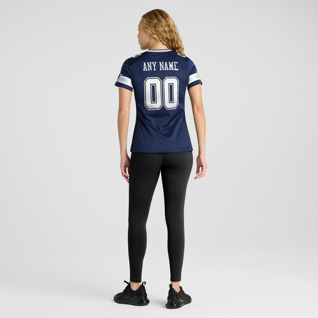 Dallas Cowboys Women's Custom Game Jersey - Navy Jerseys