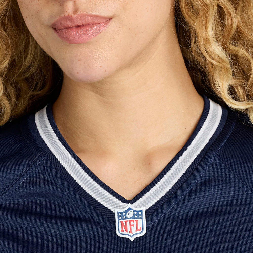 Dallas Cowboys Women's Custom Game Jersey - Navy Jerseys