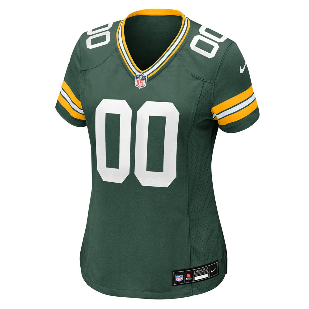 Green Bay Packers Women's Custom Game Jersey - Green Jerseys