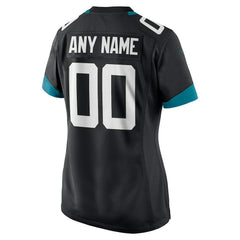 Jacksonville Jaguars Women's Custom Jersey - Black Jerseys