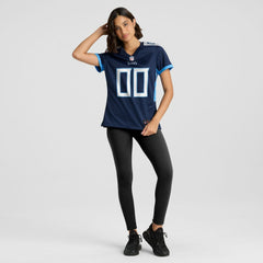 Tennessee Titans Women's Custom Game Jersey - Navy Jerseys