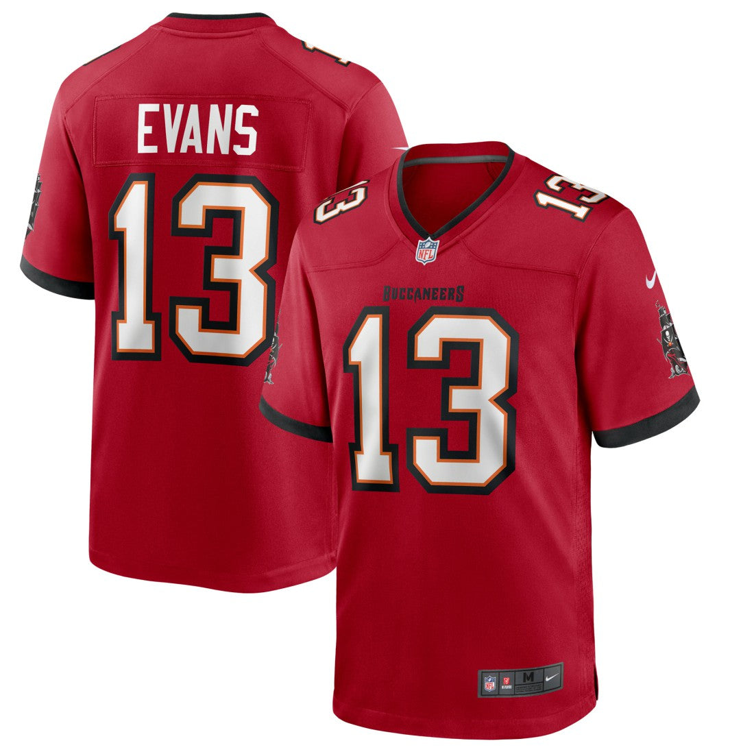 Mike Evans Tampa Bay Buccaneers Game Jersey - Red Jerseys
