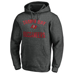 Tampa Bay Buccaneers Victory Arch Pullover Hoodie - Heather Charcoal Hoodies