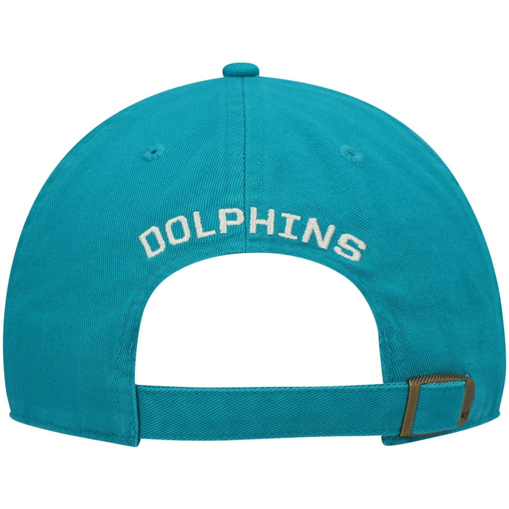 Miami Dolphins '47 Women's Finley Clean Up Adjustable Hat - Aqua Hats