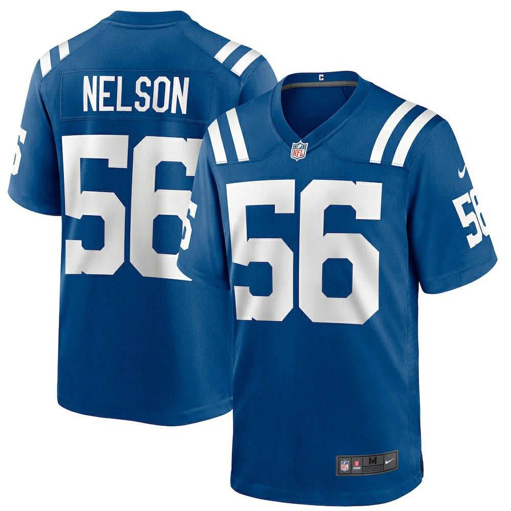 Quenton Nelson Indianapolis Colts Game Player Jersey - Royal Jerseys