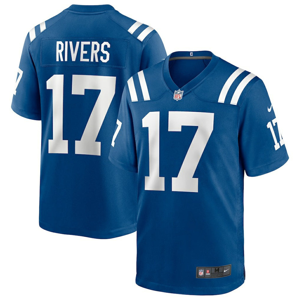 Philip Rivers Indianapolis Colts Game Jersey - Royal Jerseys