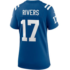 Philip Rivers Indianapolis Colts Women's Game Jersey - Royal Jerseys