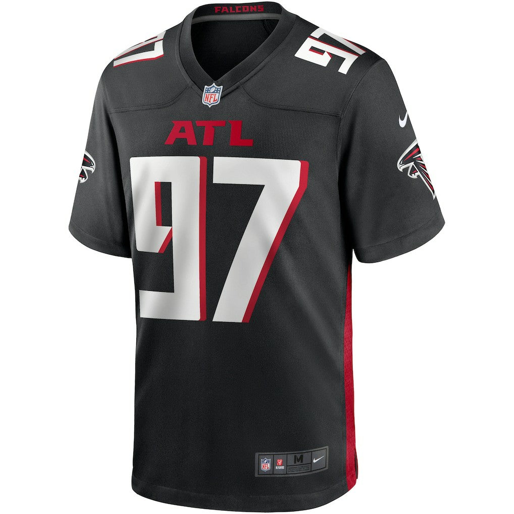 Grady Jarrett Atlanta Falcons Game Player Jersey - Black Jerseys