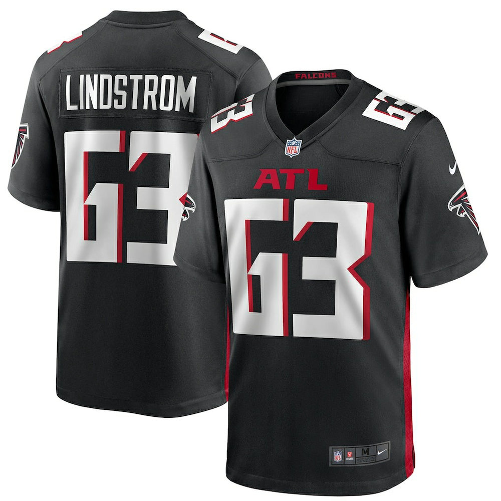Chris Lindstrom Atlanta Falcons Game Jersey - Black Jerseys