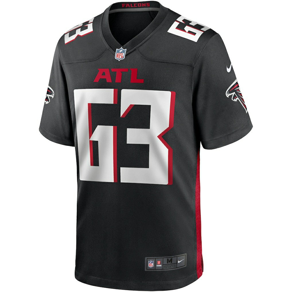 Chris Lindstrom Atlanta Falcons Game Jersey - Black Jerseys