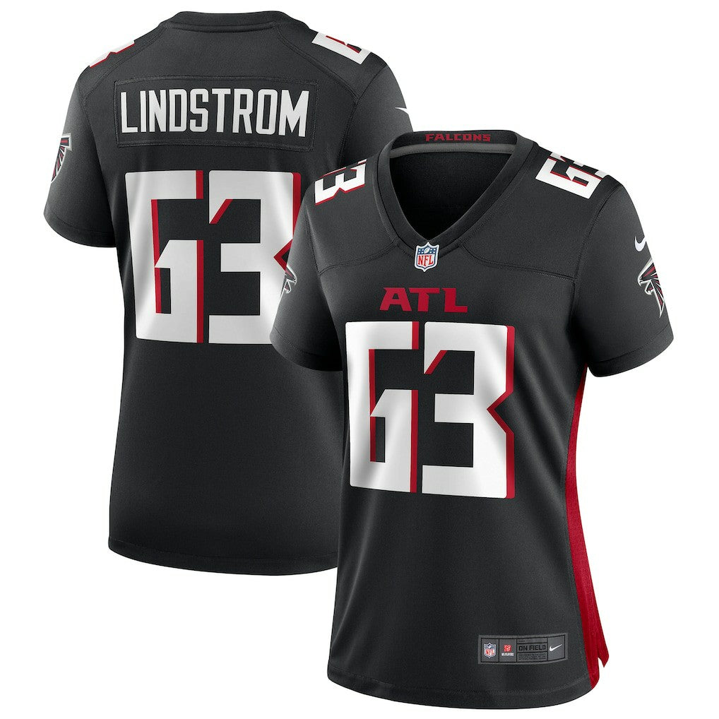 Chris Lindstrom Atlanta Falcons Women's Game Jersey - Black Jerseys