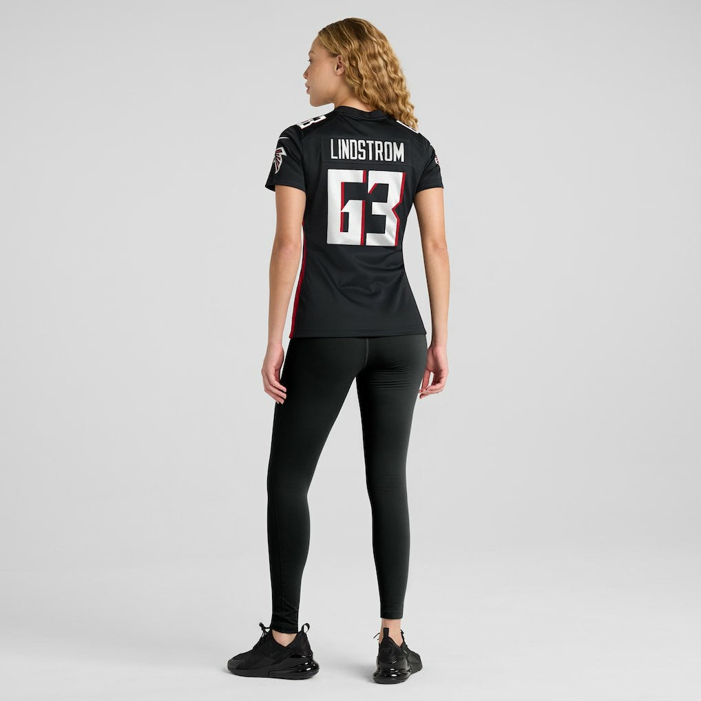 Chris Lindstrom Atlanta Falcons Women's Game Jersey - Black Jerseys