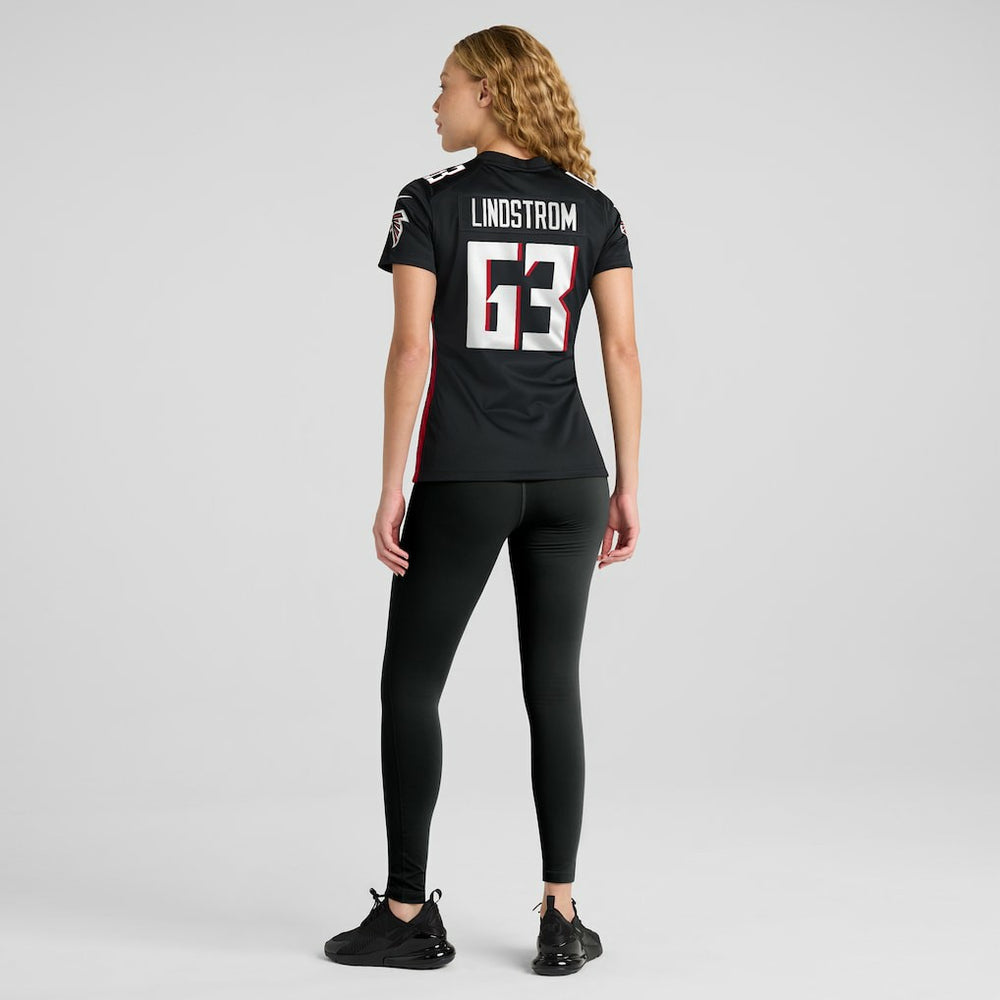 Chris Lindstrom Atlanta Falcons Women's Game Jersey - Black Jerseys