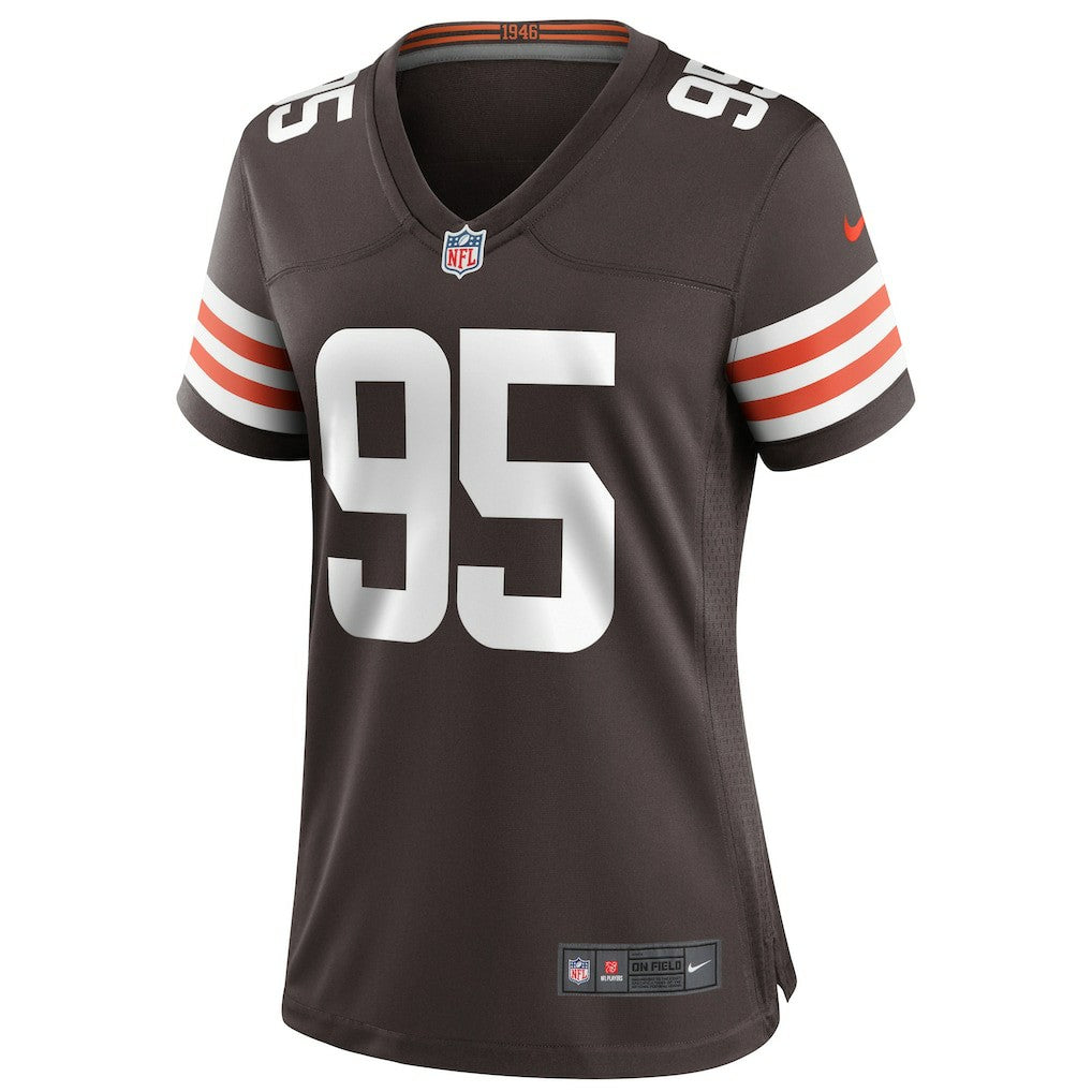 Myles Garrett Cleveland Browns Women's Player Game Jersey - Brown Jerseys