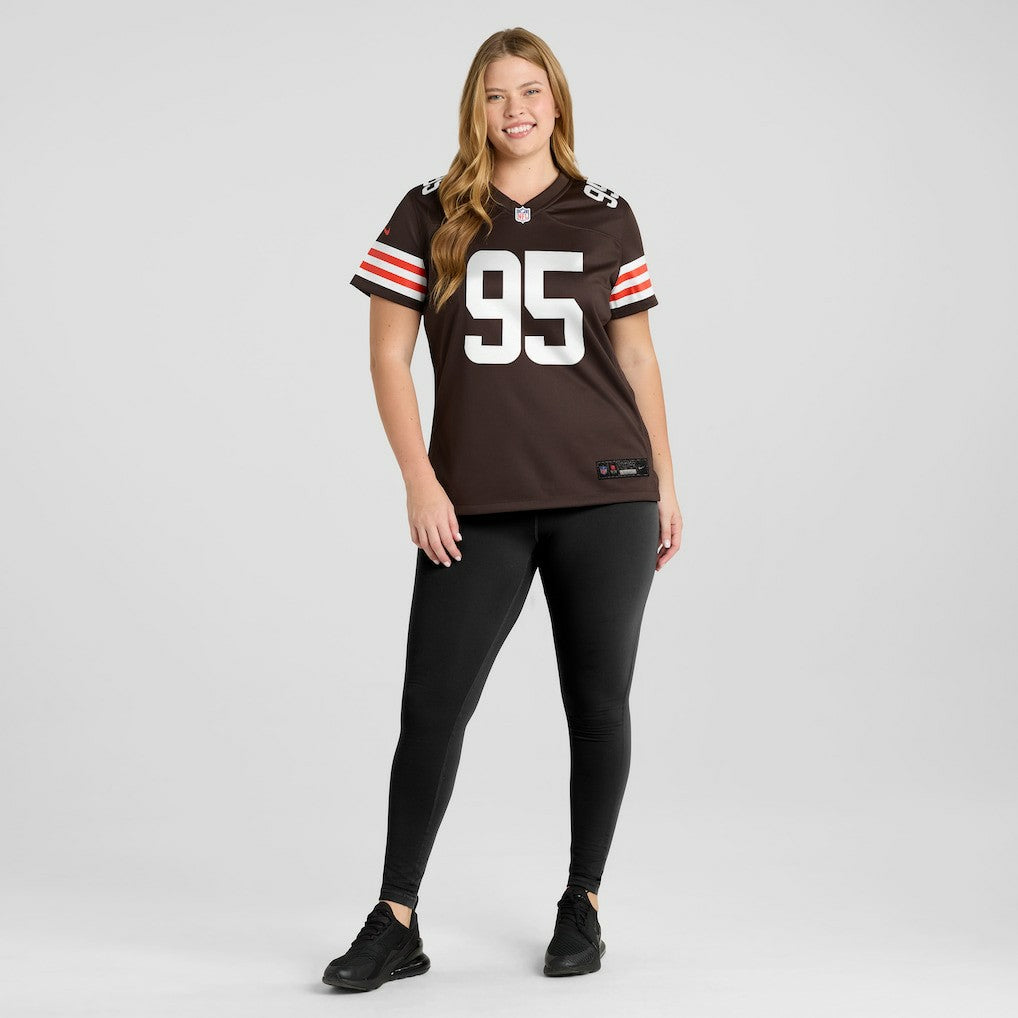 Myles Garrett Cleveland Browns Women's Player Game Jersey - Brown Jerseys