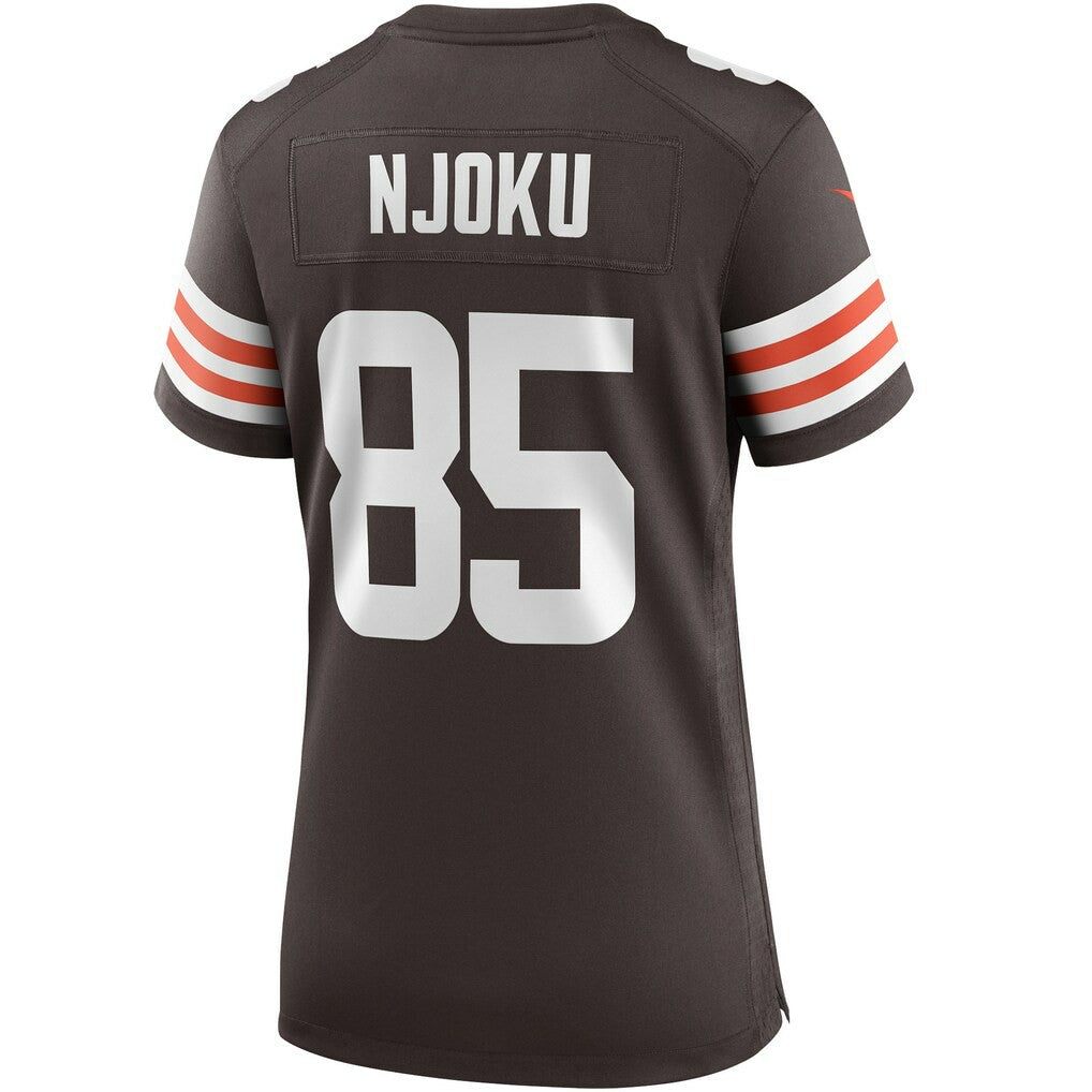 David Njoku Cleveland Browns Women's Player Game Jersey - Brown Jerseys