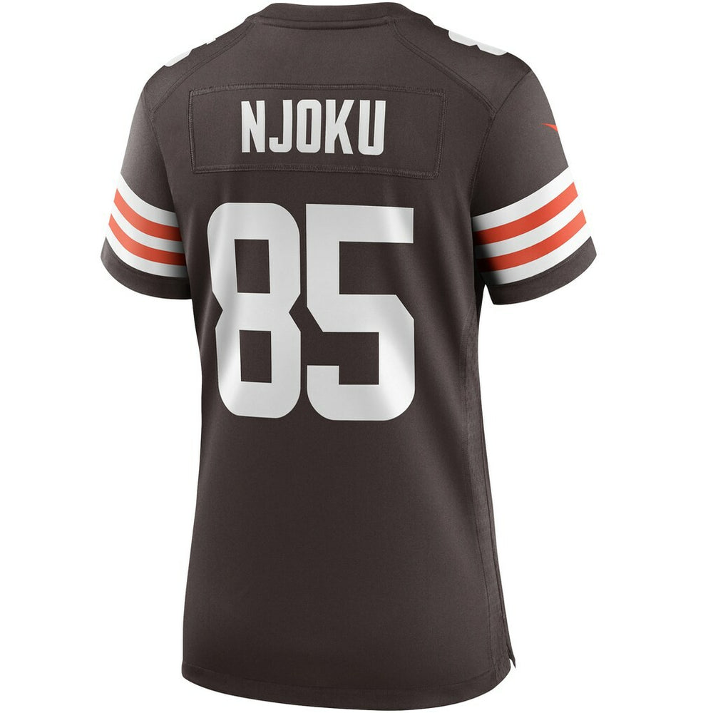 David Njoku Cleveland Browns Women's Player Game Jersey - Brown Jerseys