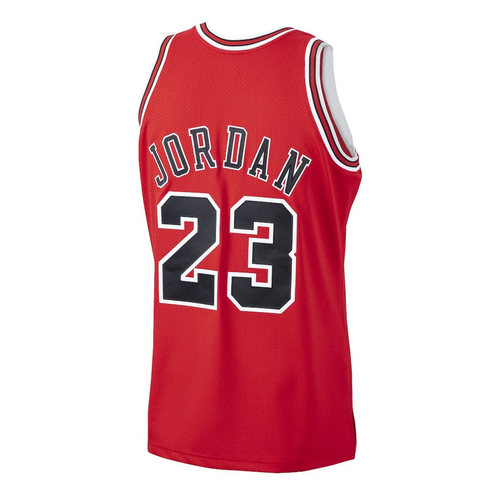 Michael Jordan Chicago Bulls 1997/98 Hardwood Classics Authentic Jersey Scarlet - Mitchell & Ness