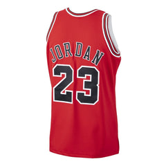 Michael Jordan Chicago Bulls 1997/98 Hardwood Classics Authentic Jersey Scarlet - Mitchell & Ness