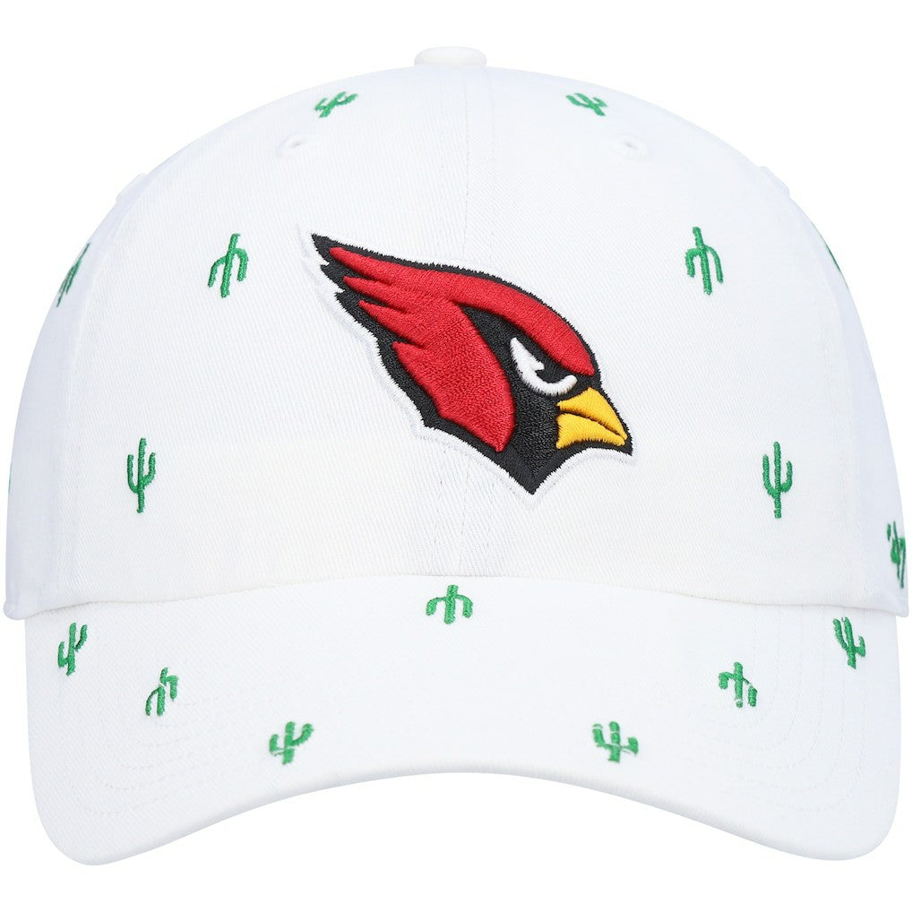 Arizona Cardinals '47 Women's Confetti Clean Up Adjustable Hat - White Hats