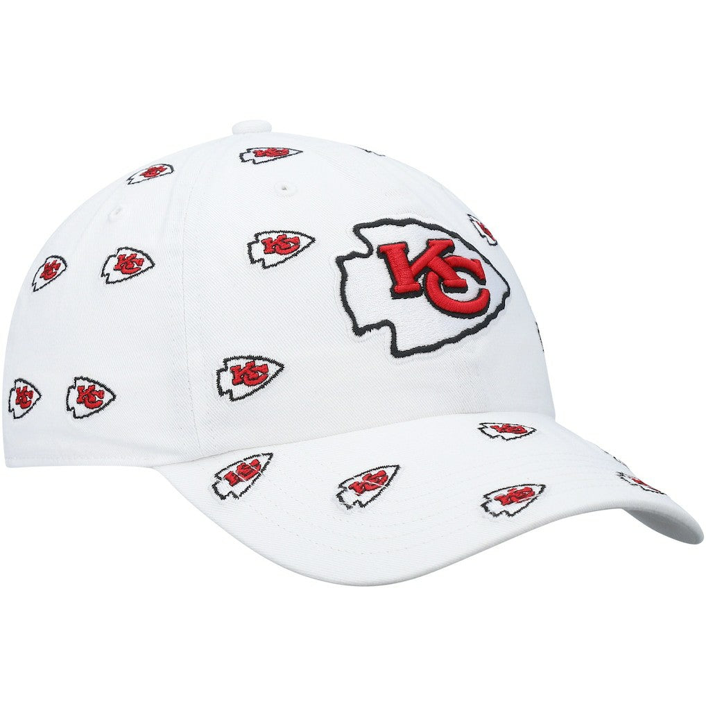 Kansas City Chiefs '47 Women's Confetti Clean Up Adjustable Hat - White Hats