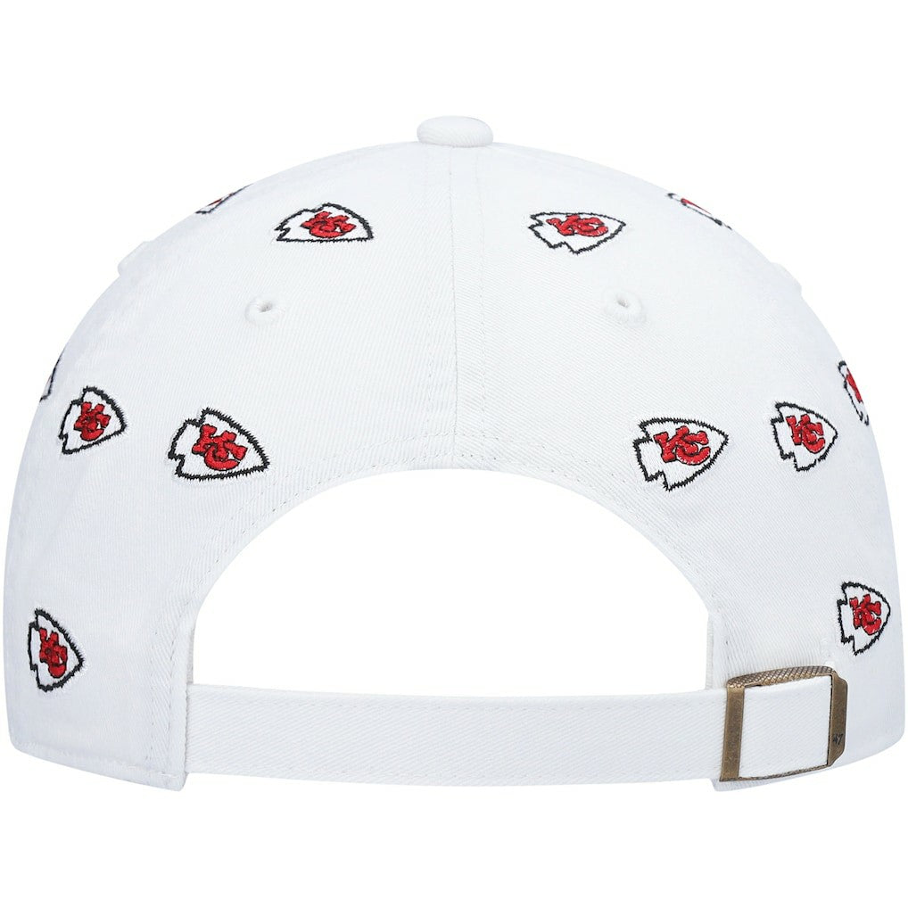 Kansas City Chiefs '47 Women's Confetti Clean Up Adjustable Hat - White Hats