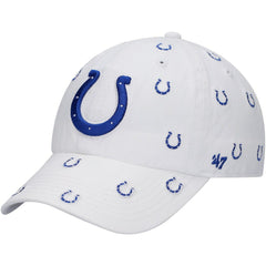 Indianapolis Colts '47 Women's Confetti Clean Up Adjustable Hat - White Hats