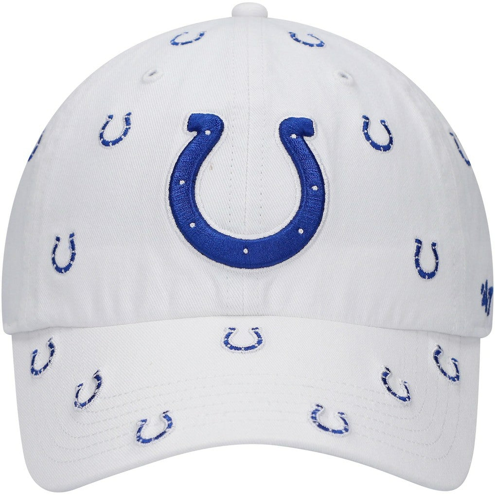 Indianapolis Colts '47 Women's Confetti Clean Up Adjustable Hat - White Hats