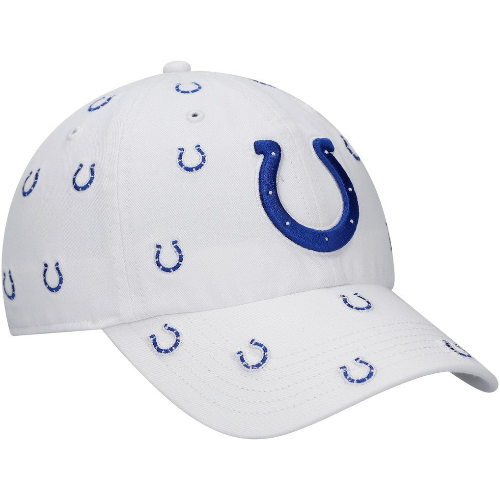 Indianapolis Colts '47 Women's Confetti Clean Up Adjustable Hat - White Hats