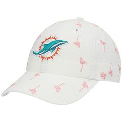 Miami Dolphins '47 Women's Confetti Clean Up Adjustable Hat - White Hats