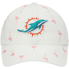Miami Dolphins '47 Women's Confetti Clean Up Adjustable Hat - White Hats