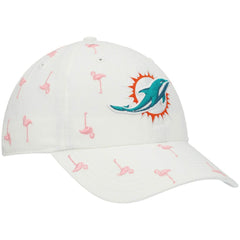Miami Dolphins '47 Women's Confetti Clean Up Adjustable Hat - White Hats