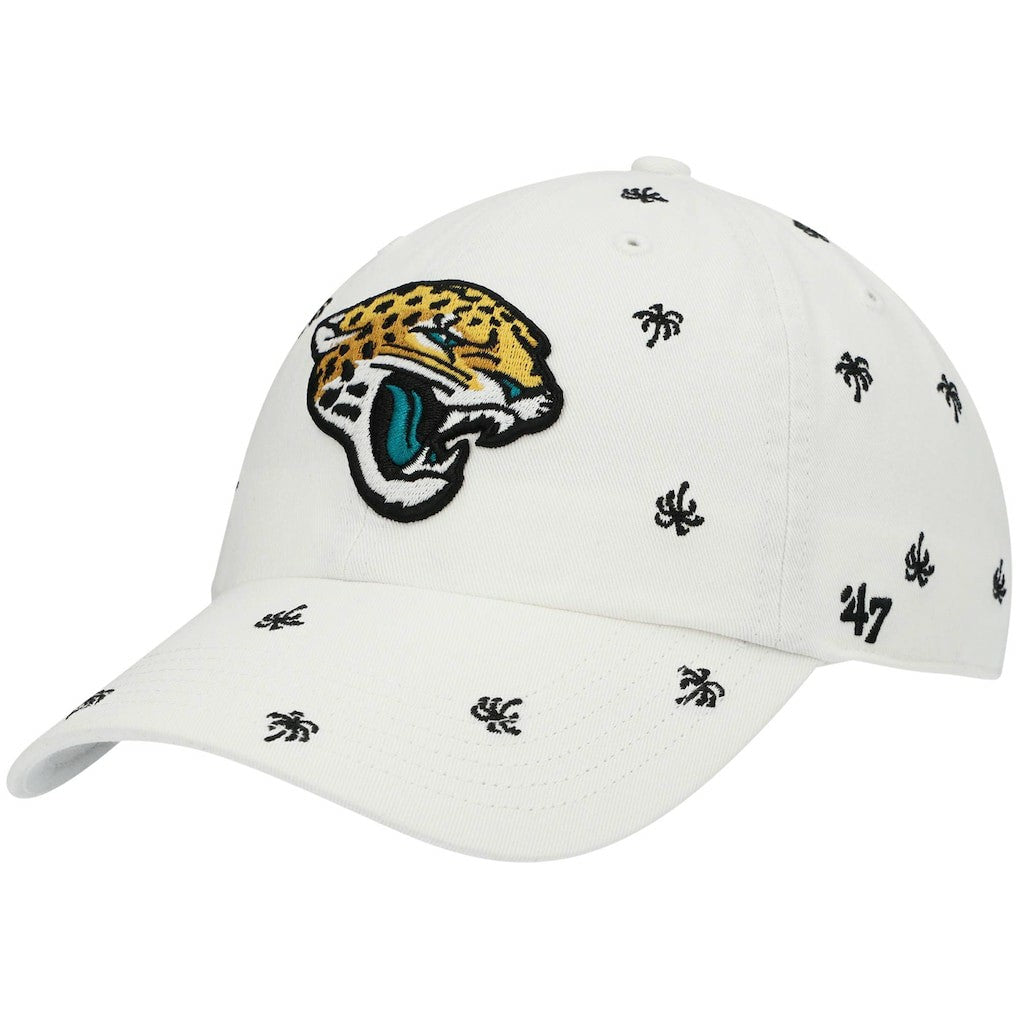 Jacksonville Jaguars '47 Women's Confetti Clean Up Adjustable Hat - White Hats