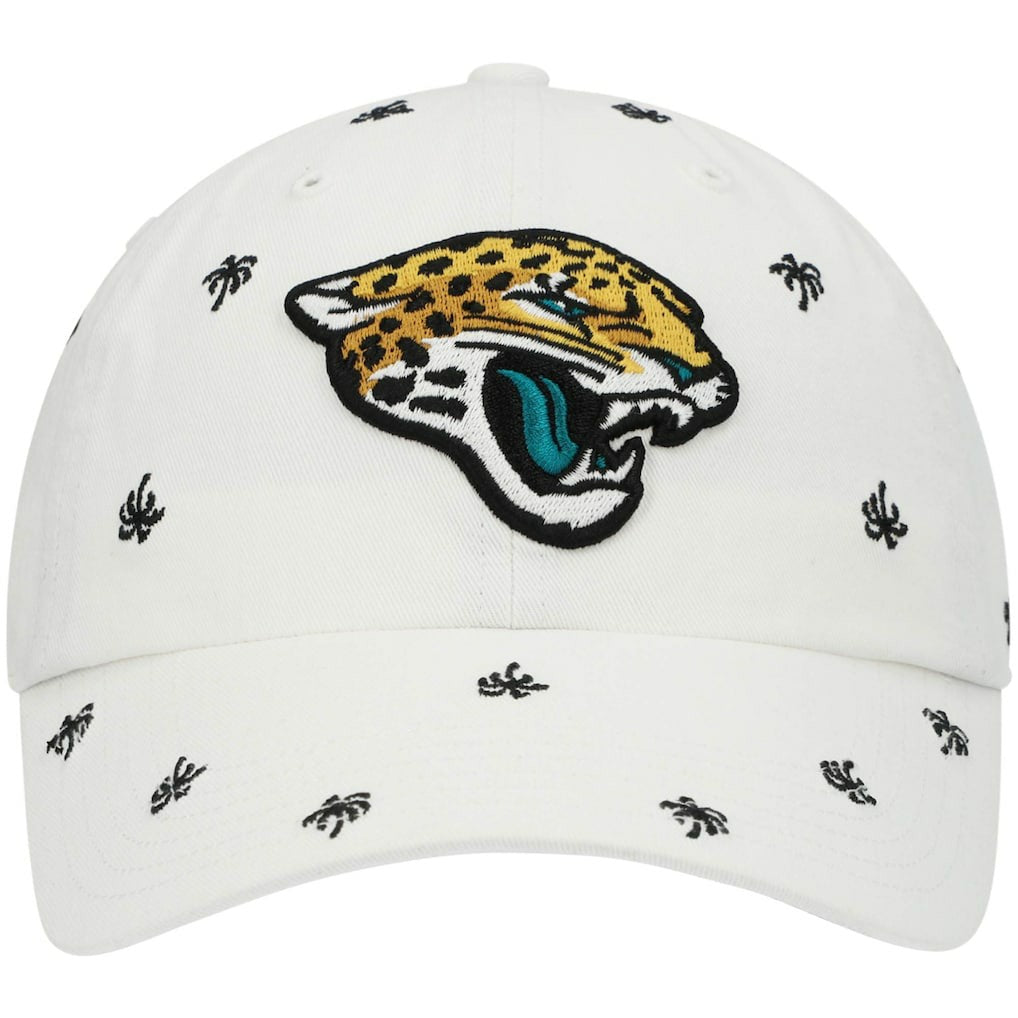 Jacksonville Jaguars '47 Women's Confetti Clean Up Adjustable Hat - White Hats