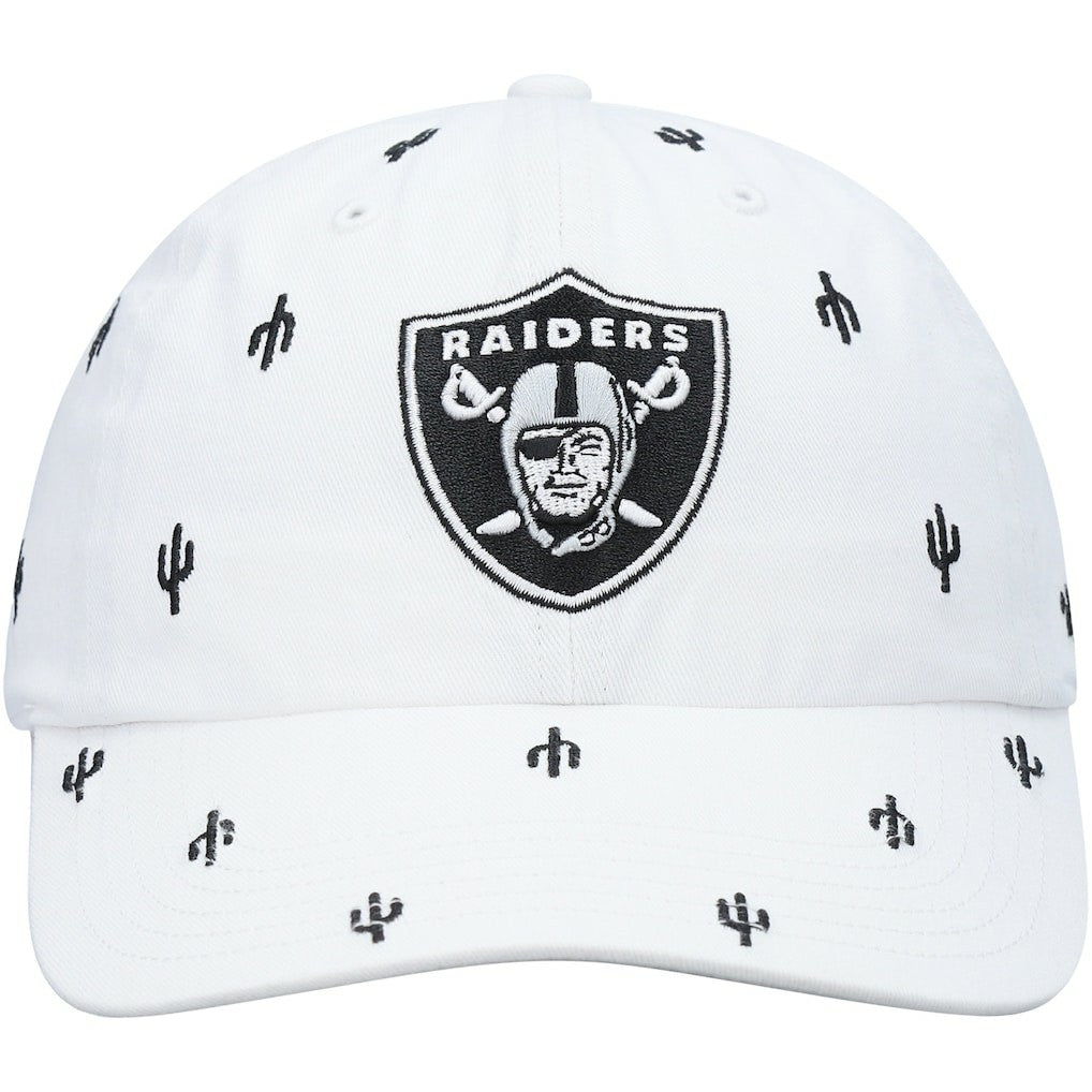 Las Vegas Raiders '47 Women's Confetti Clean Up Adjustable Hat - White Hats