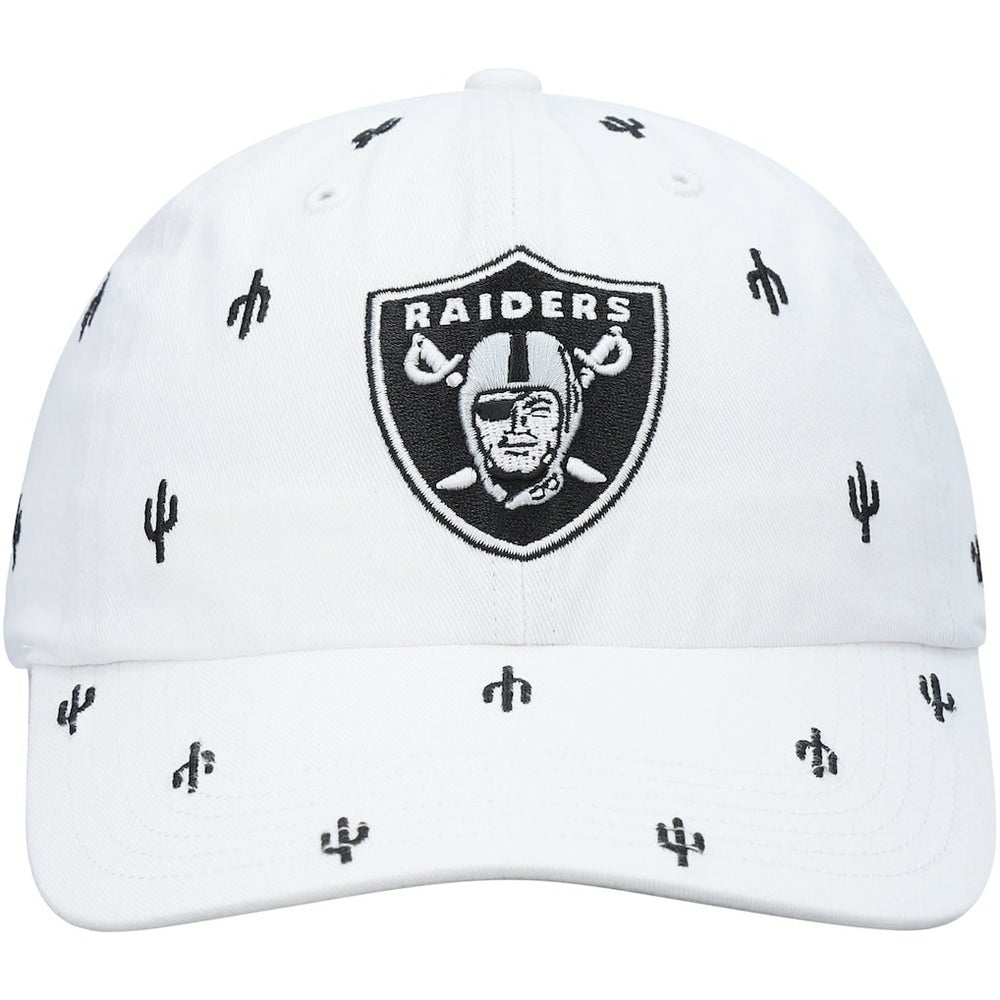 Las Vegas Raiders '47 Women's Confetti Clean Up Adjustable Hat - White Hats
