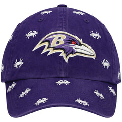 Baltimore Ravens '47 Women's Confetti Clean Up Adjustable Hat - Purple Hats