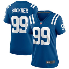 DeForest Buckner Indianapolis Colts Women's Game Player Jersey - Royal Jerseys