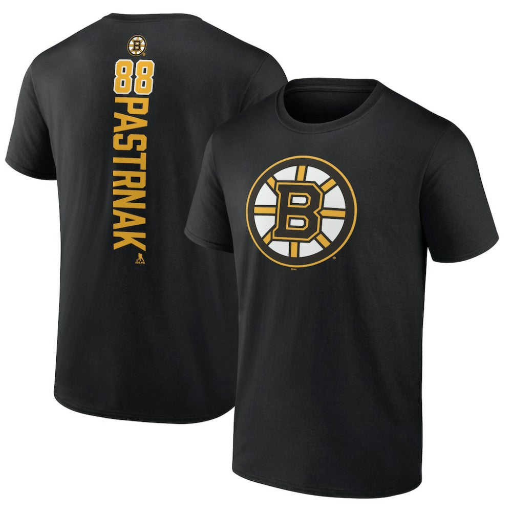 David Pastrnak Boston Bruins Playmaker T-Shirt - Black | US 3908128