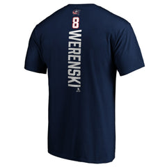Zach Werenski Columbus Blue Jackets Playmaker T-Shirt - Navy | US 3908138