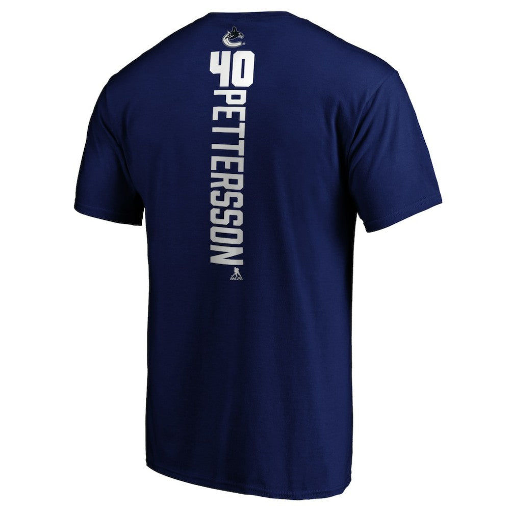 Elias Pettersson Vancouver Canucks Playmaker T-Shirt - Royal | US 3908169