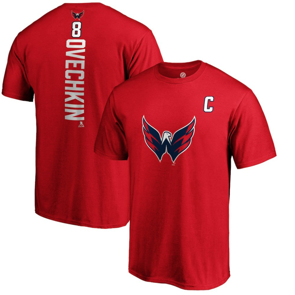 Alexander Ovechkin Washington Capitals Playmaker T-Shirt - Red | US 3908174