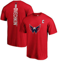 Alexander Ovechkin Washington Capitals Playmaker T-Shirt - Red | US 3908174