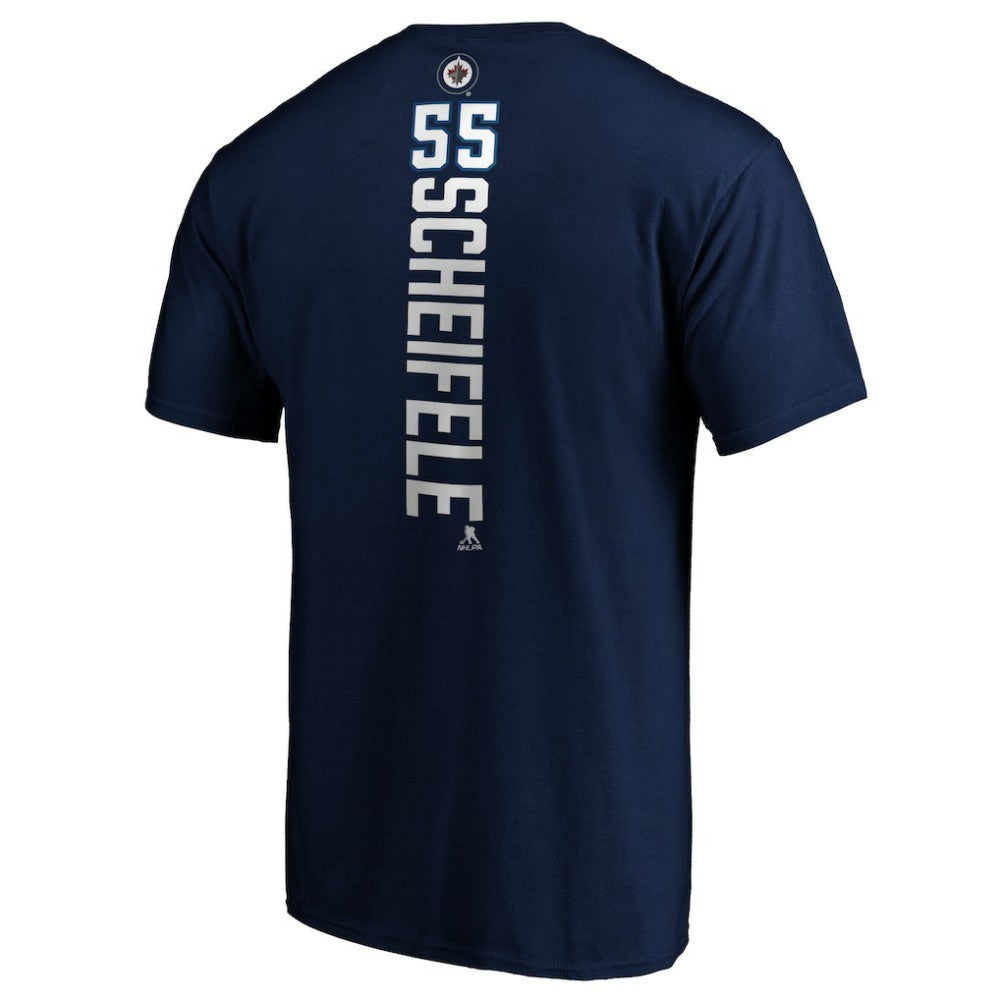 Mark Scheifele Winnipeg Jets Playmaker T-Shirt - Navy | US 3908178