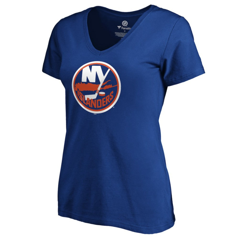 Mathew Barzal New York Islanders Women's Playmaker V-Neck T-Shirt - Royal | US 3908211