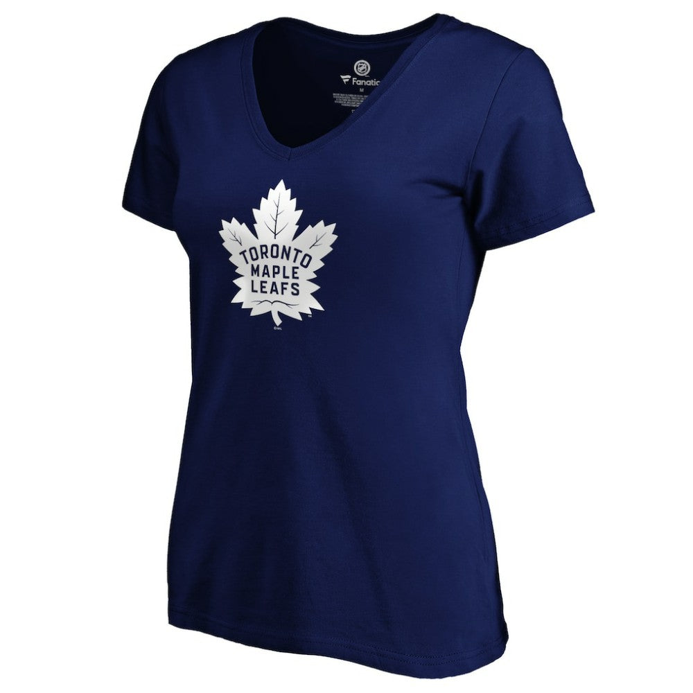 Auston Matthews Toronto Maple Leafs Women's Playmaker V-Neck T-Shirt - Royal | US 3908225